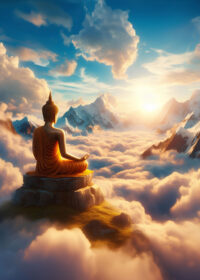 Himalayan Tranquility Buddha’s Photo Frame