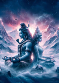 Eternal Union: Shiva and Parvati Photo Frame